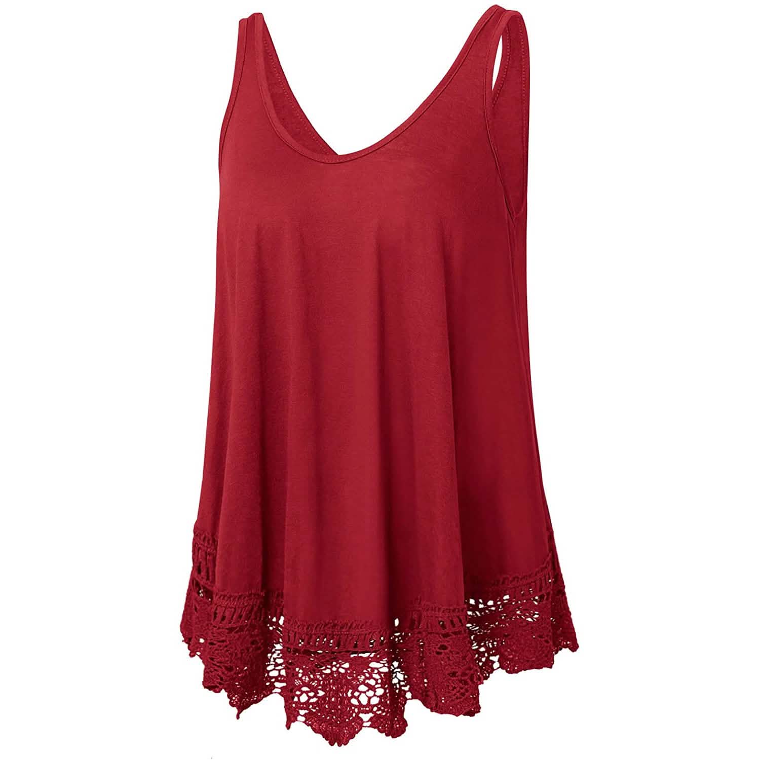 Swing Lace Flowy Women's Tank Top