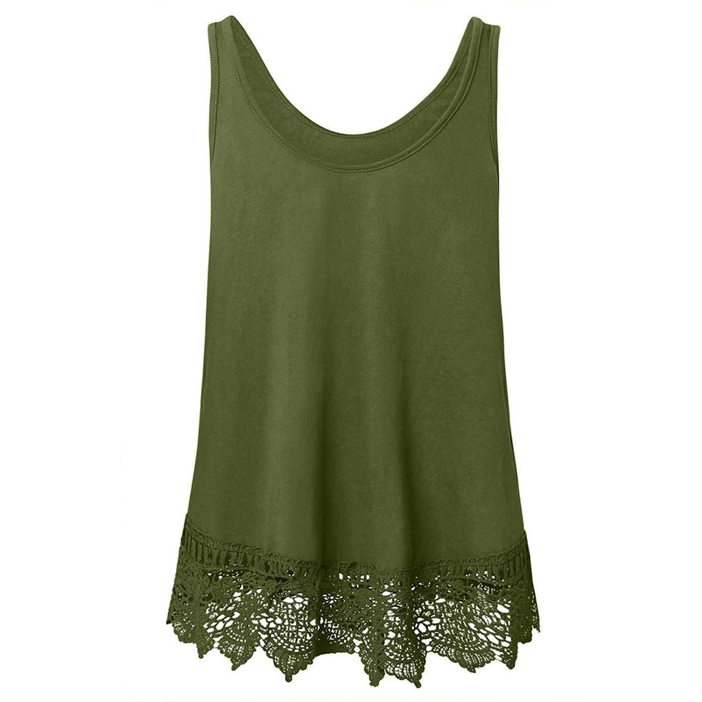 Swing Lace Flowy Women's Tank Top