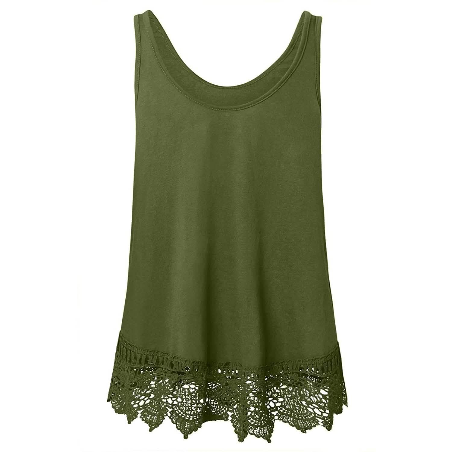 Swing Lace Flowy Women's Tank Top