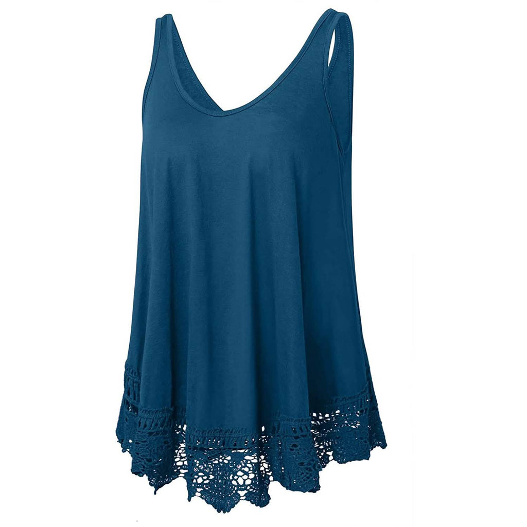 Swing Lace Flowy Women's Tank Top