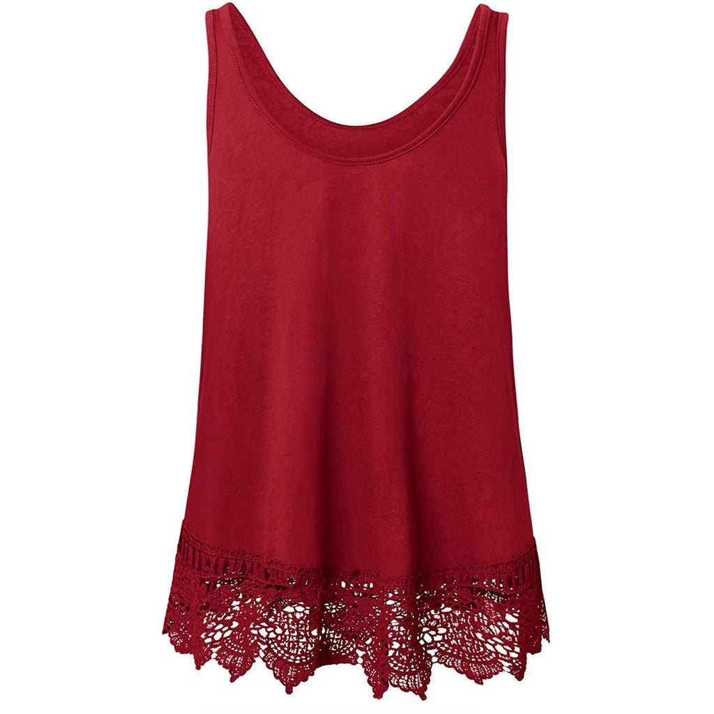 Swing Lace Flowy Women's Tank Top