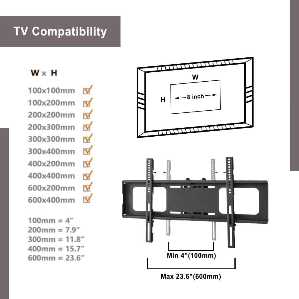 Swivel Floor TV Stand with Angle and Height Adjustable Tempered Glass TV Stand
