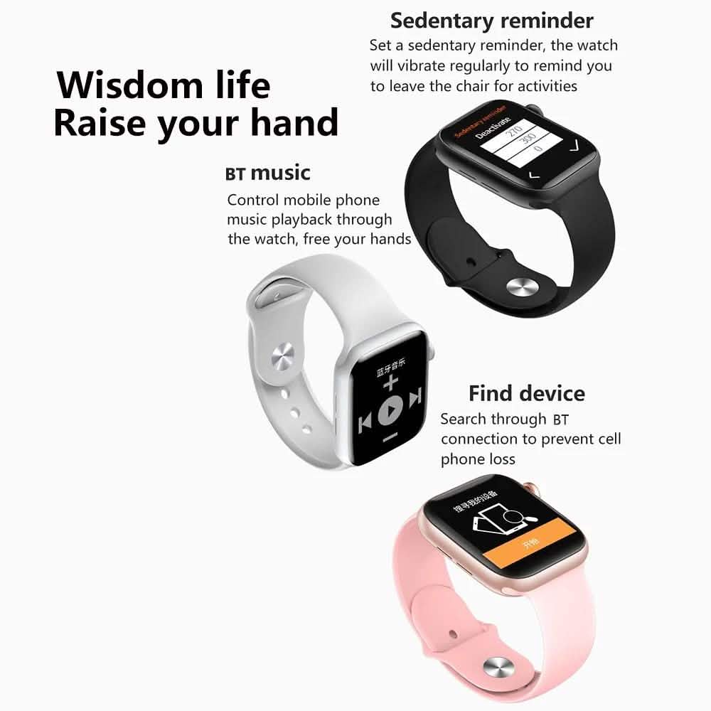 T55+ 1.75-Inch IPS Touch Screen Smart Bracelet Sports Watch