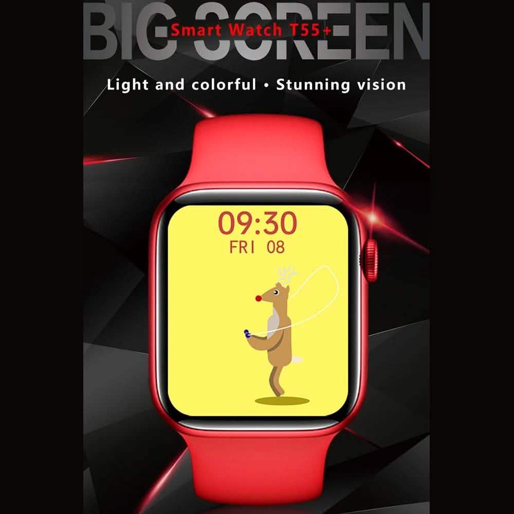 T55+ 1.75-Inch IPS Touch Screen Smart Bracelet Sports Watch