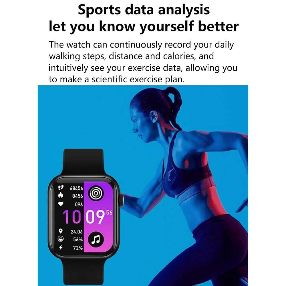 T55+ 1.75-Inch IPS Touch Screen Smart Bracelet Sports Watch