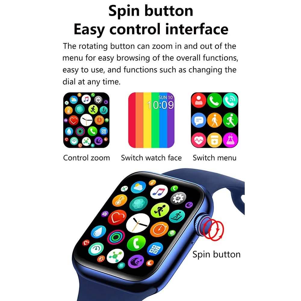 T55+ 1.75-Inch IPS Touch Screen Smart Bracelet Sports Watch