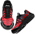 Steel Toe Shoes for Men Indestructible Work Shoes Lightweight Steel Toe Sneakers Women Non Slip Safety Shoes Puncture Proof Composite Toe Shoes Women 11 Women/9.5 Men Red