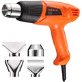 TACKLIFE Heat Gun 1500W 572°F~ 932°F Dual Temperature Hot Air Gun Kit