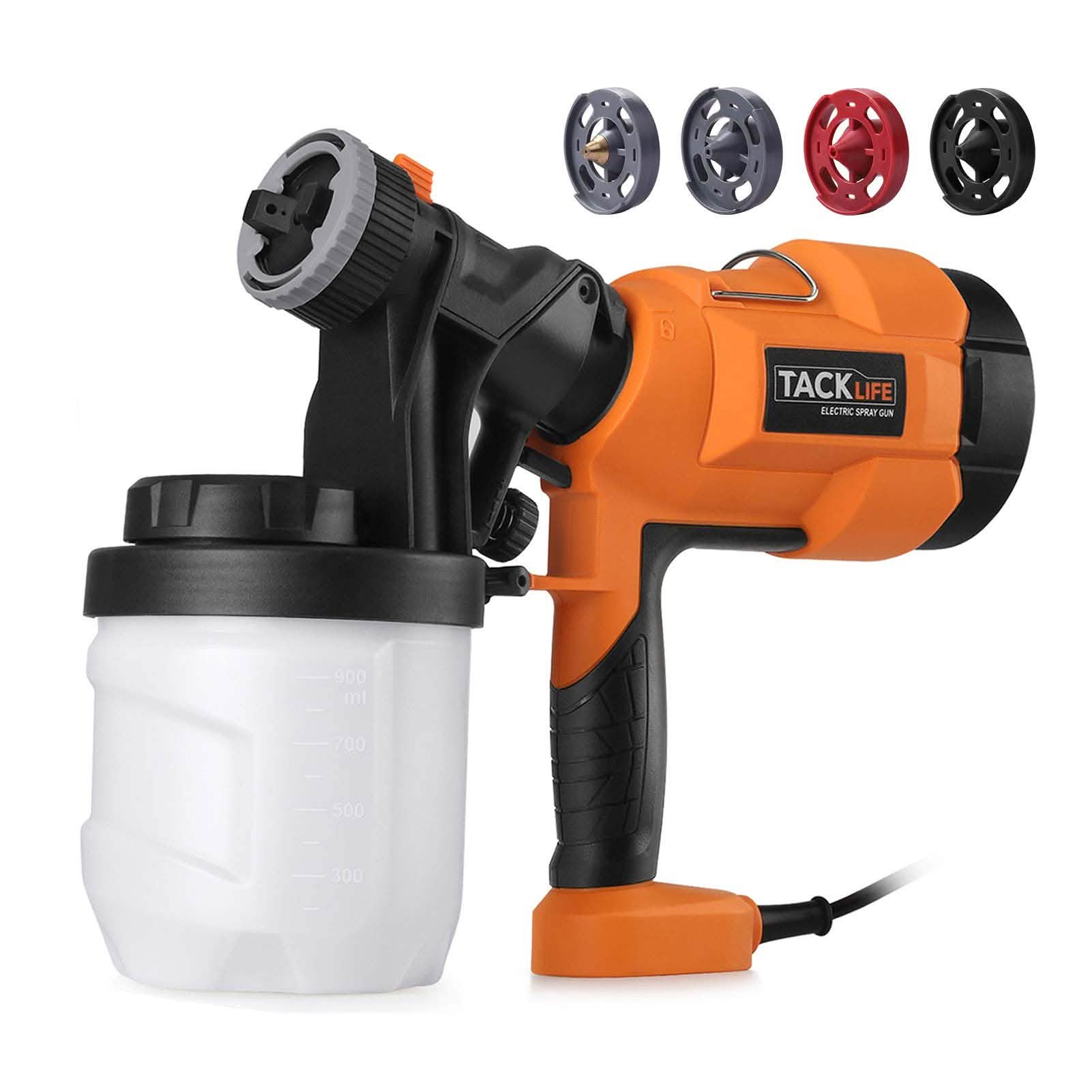TACKLIFE Paint Sprayer, High Power HVLP Home Electric Paint Gun