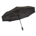 TAHARI® Automatic Open & Close Compact Travel Umbrella With Contour Handle