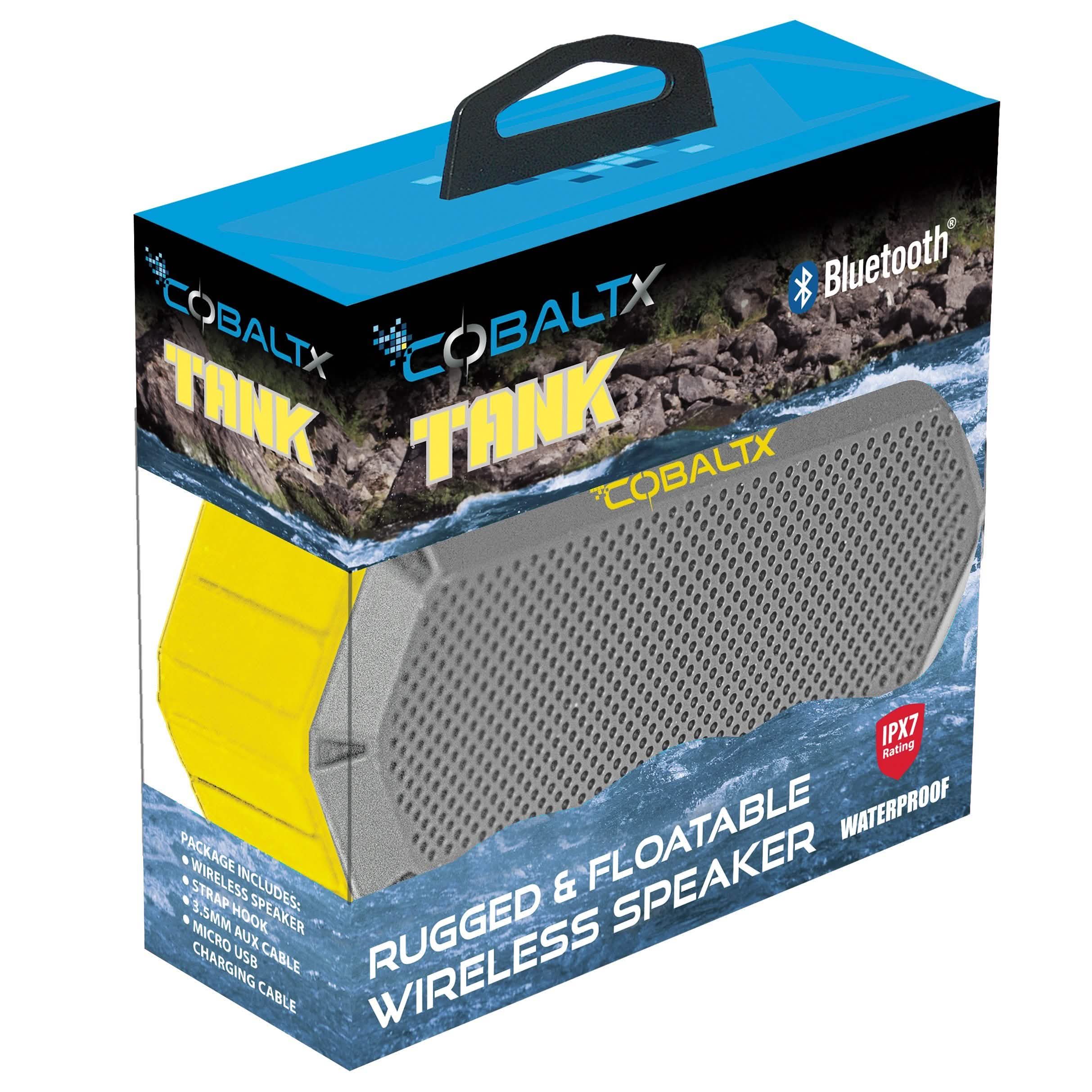 Tank Ipx7 Waterproof Rugged 10w Bluetooth Speaker - Assorted Styles