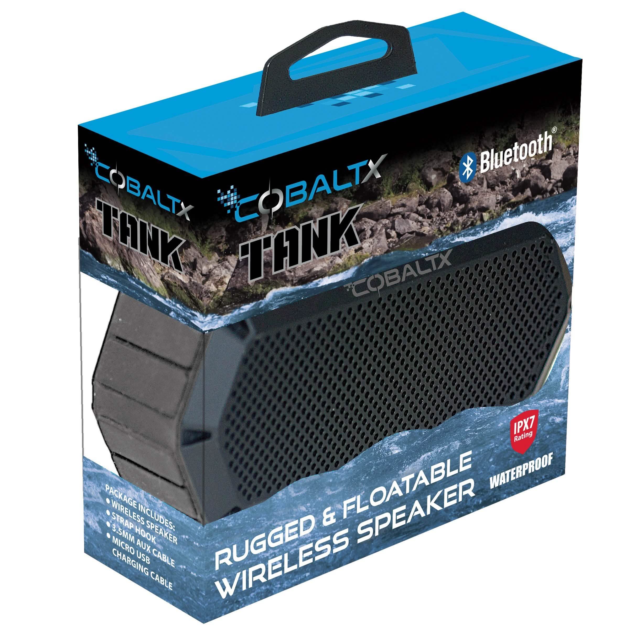 Tank Ipx7 Waterproof Rugged 10w Bluetooth Speaker - Assorted Styles