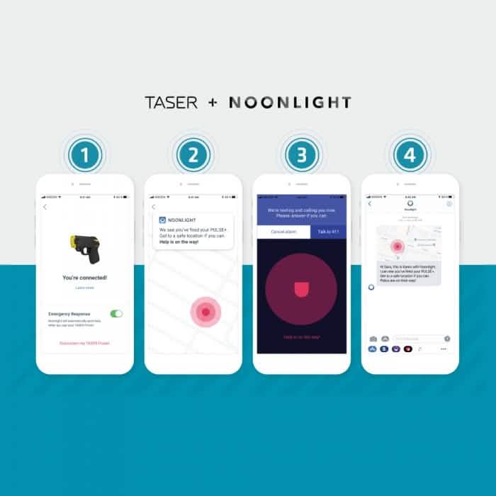 Taser Pulse Plus Noonlight Emergency Response