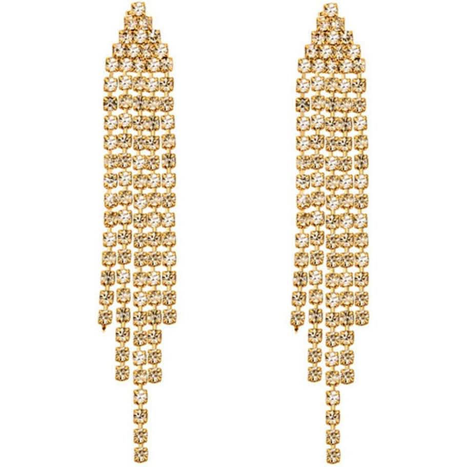 Tassel Linear Drop Earrings