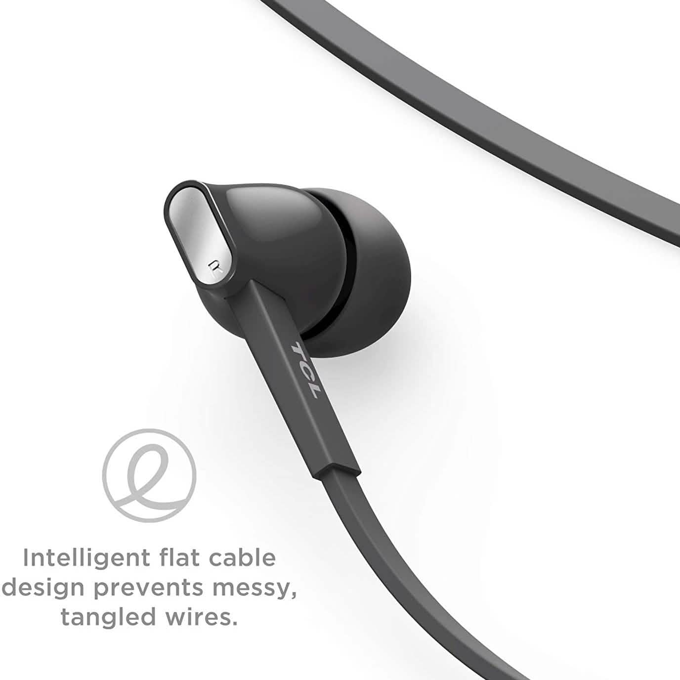 TCL MTRO100BT Wireless in-Ear Earbuds Noise Isolating Bluetooth Headphones (Refurbished)