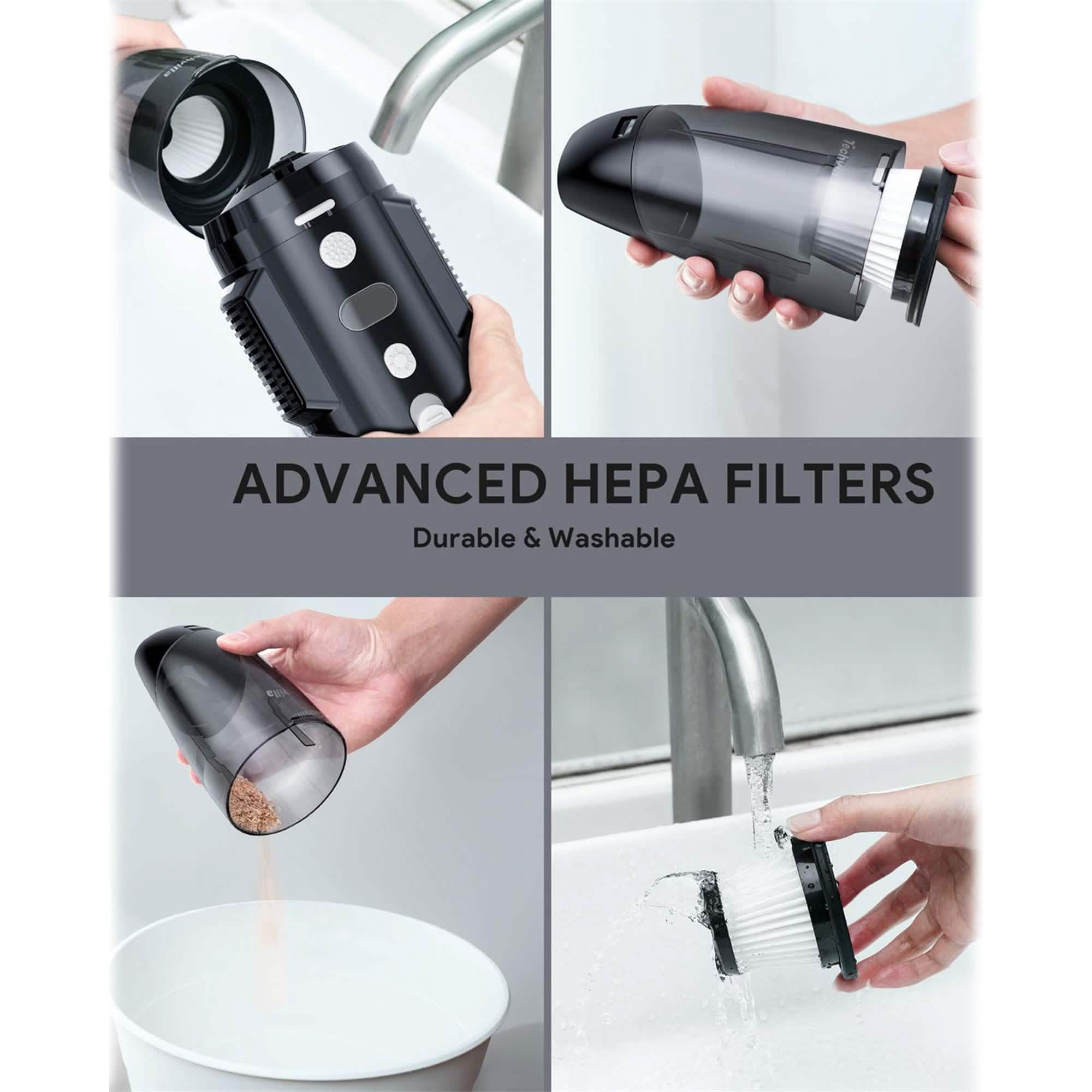 Techvilla Handheld Vacuum Cleaner
