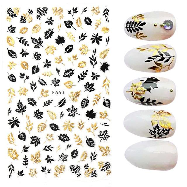 The New 3D Nail Sticker Cool English Letter stickers for nail  Foil Love Heart Design Nails Accessories Fashion Manicure Sticker Stickers Girls Manicure Decoration Nail Art Supplies 3D Self-Adhesive Nail Decals Designer Nail Stickers for Acrylic Nails