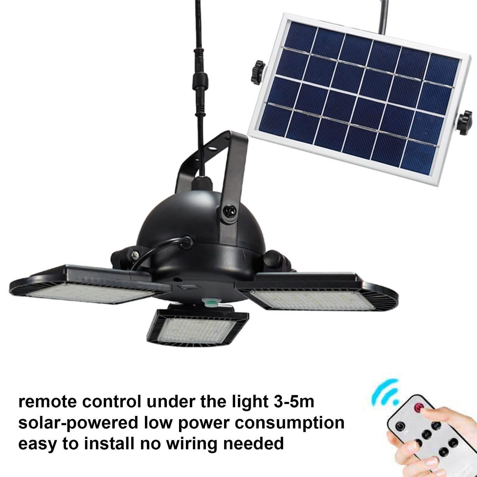 Three-Headed Adjustable LED Garage Light