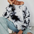 Tie Dye Drop Shoulder Sweatshirt