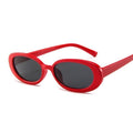 Tiny Small 90s Sunglasses Women Polarized Retro Oval Shape Sunglasses For Woman Designer Sun Glasses For Female Elegant Small Frame Cool Vintage