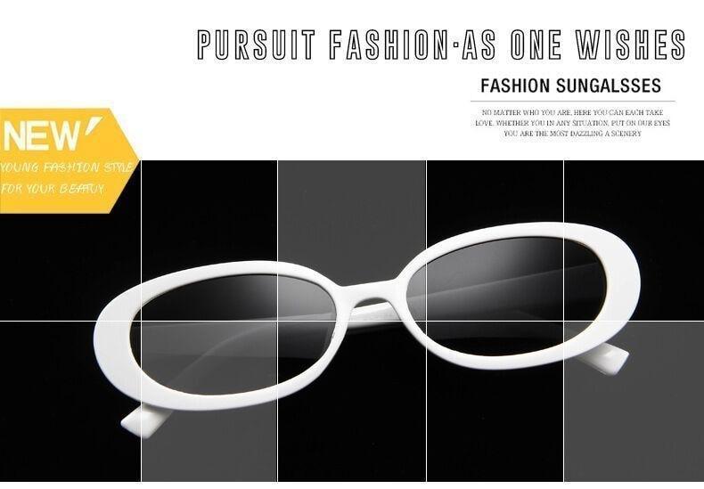 Tiny Small 90s Sunglasses Women Polarized Retro Oval Shape Sunglasses For Woman Designer Sun Glasses For Female Elegant Small Frame Cool Vintage