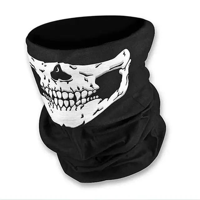 Top Quality Cycling Mask Headwear Halloween Skull Wrap Scarf Warm Washable Headband Breathable Running Bandana Outdoor Sports Equipment