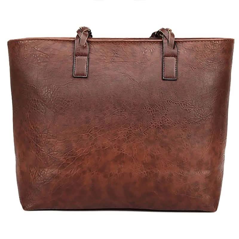 Tote Vintage Faux Women Leather Handbag