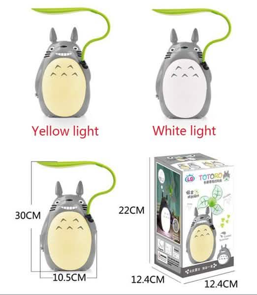 Totoro USB Rechargeable Table Lamp
