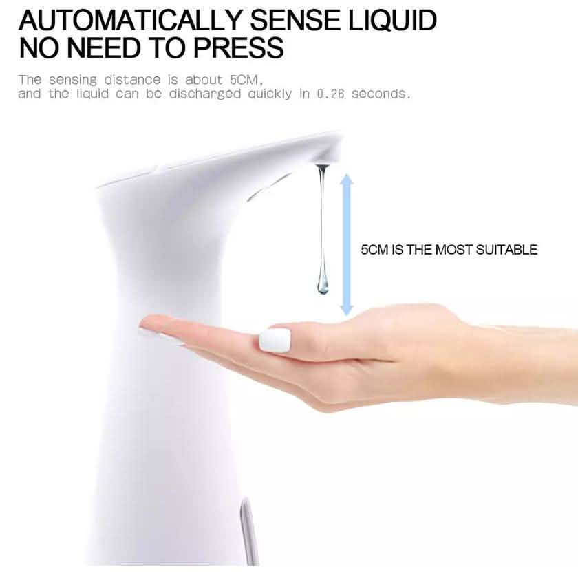 Touch-Free Automatic Soap and Hand Sanitizer Dispenser Infrared Soap Dispenser