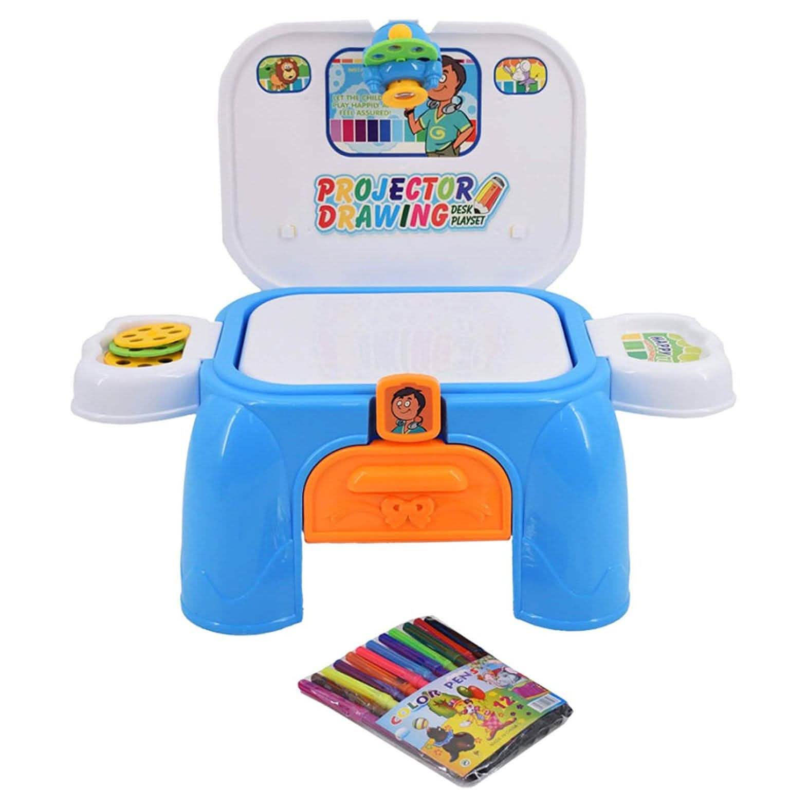 Toy Chef Kids Projector Magnetic Drawing Doodle Board for Toddlers