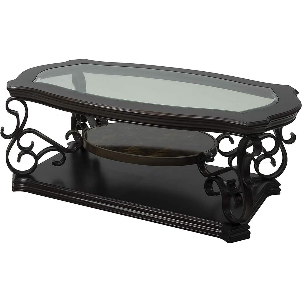 Traditional Coffee Table Accent Cocktail Table