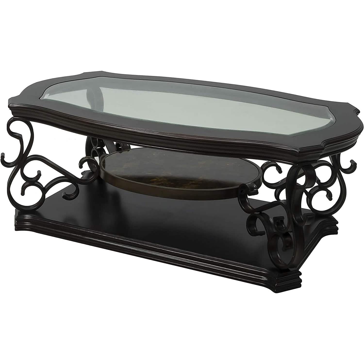 Traditional Coffee Table Accent Cocktail Table