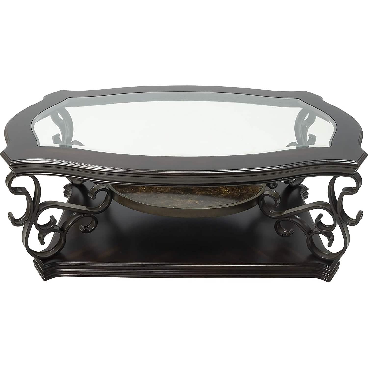 Traditional Coffee Table Accent Cocktail Table