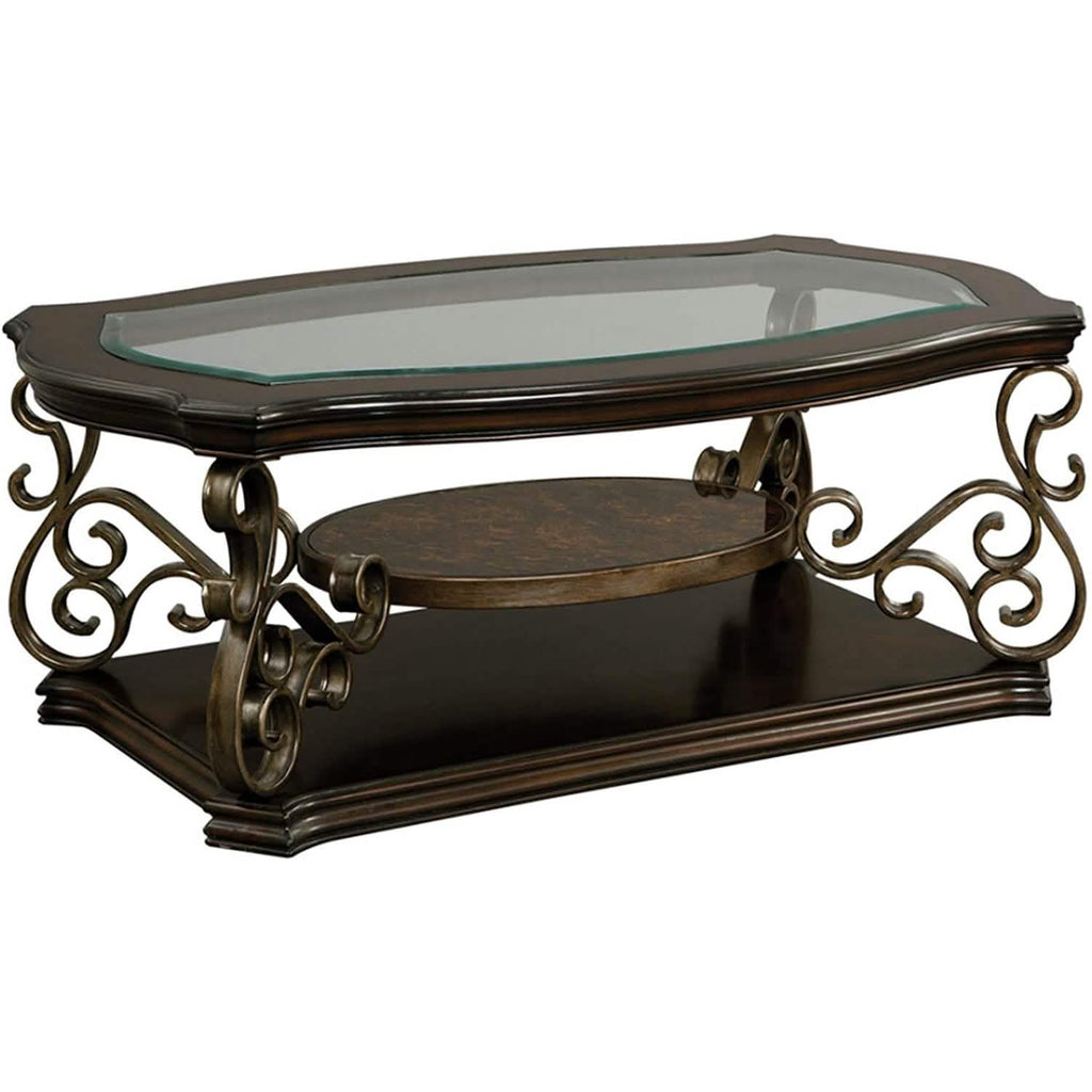 Traditional Coffee Table Accent Cocktail Table