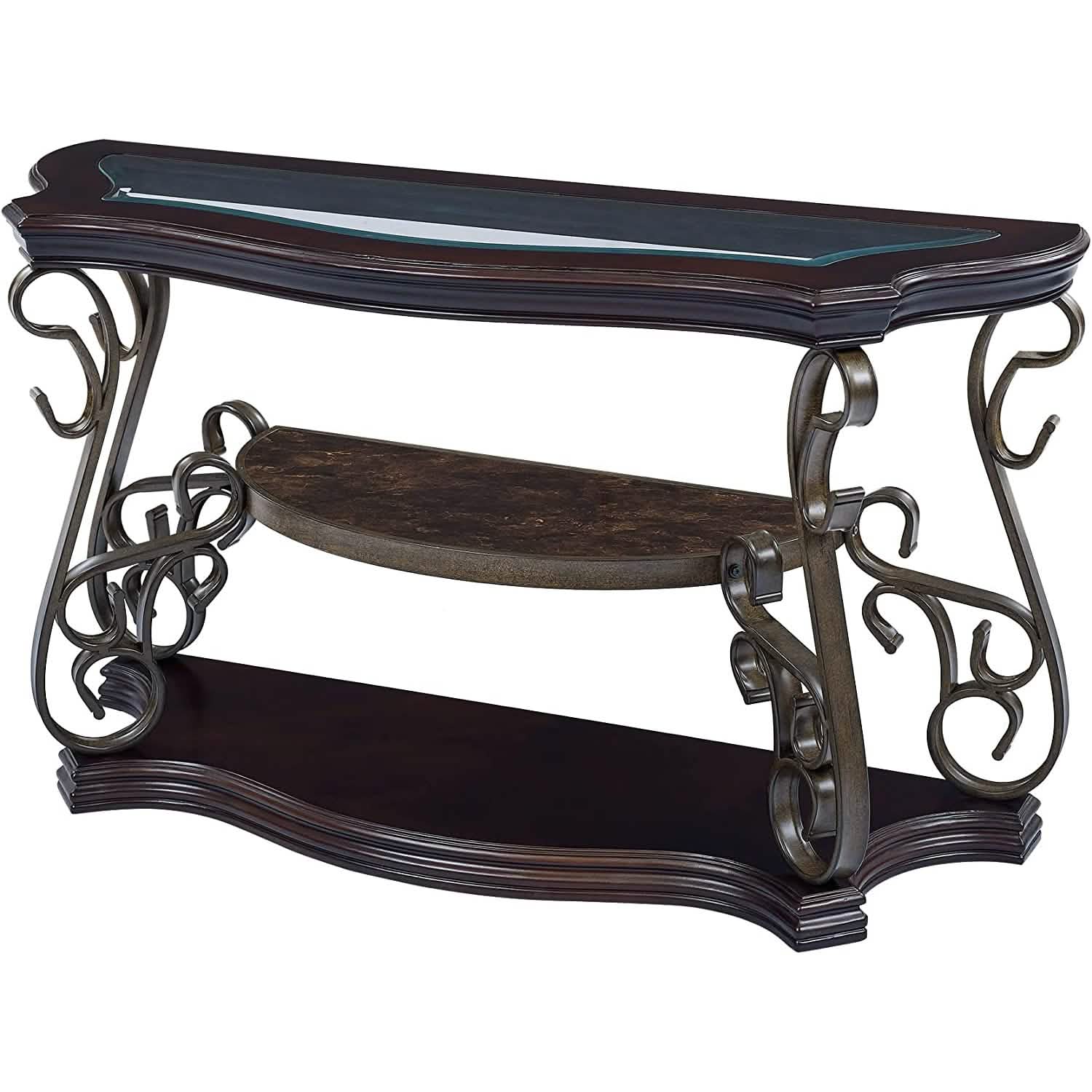 Traditional Console Accent Sofa Table