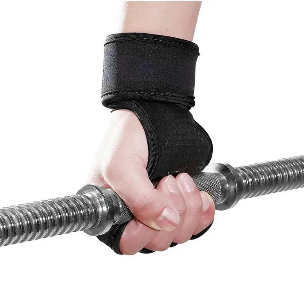 Training Weight Lifting Unisex Gloves Fitness Sports Body Building Gymnastics Grips Gym Hand Palm Wrist Protector Gloves