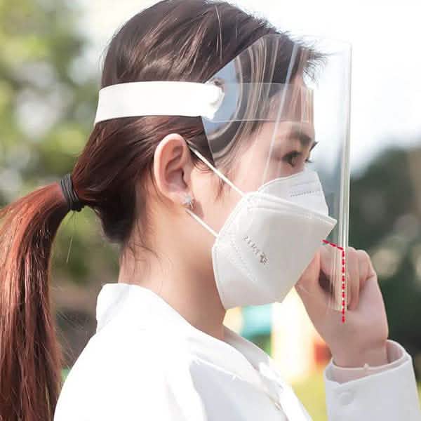 Transparent Protective Full Mask Face Shield