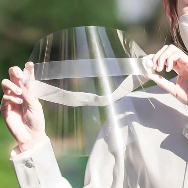 Transparent Protective Full Mask Face Shield
