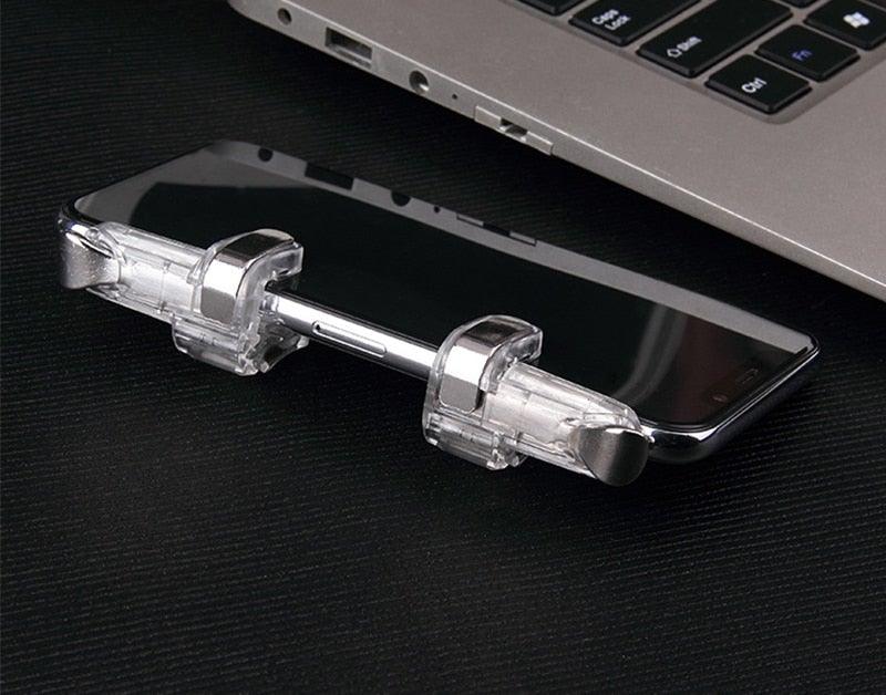Transparent Simple Joystick Shooting Key Button Trigger Controller Gamepad Gaming Controller Compatible With Smartphones Mobile