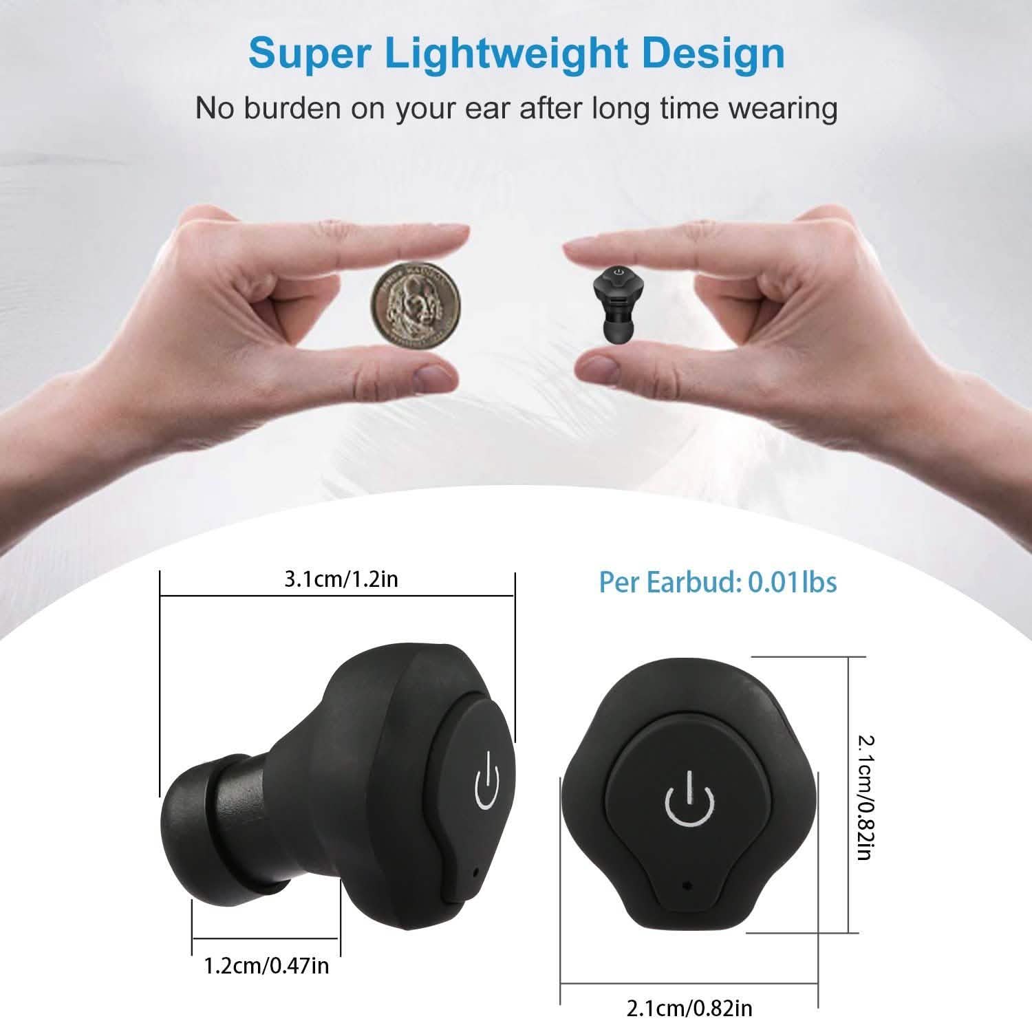 True Wireless Earbuds CSR v4.2 In-Ear Stereo Headsets