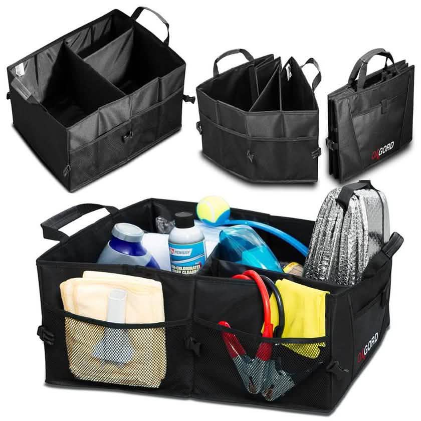 Trunk Cargo Organizer Heavy-Duty Folding Tray