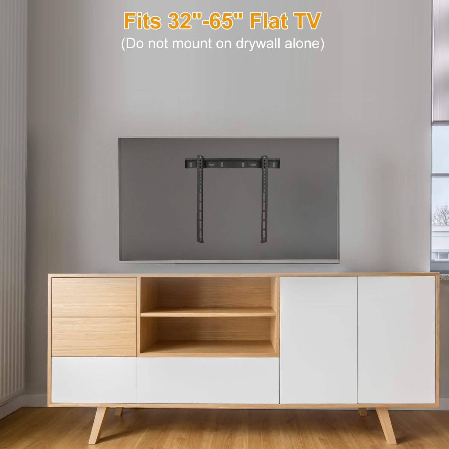 TV Wall Mount Bracket Support 32-65 inch Flat TV