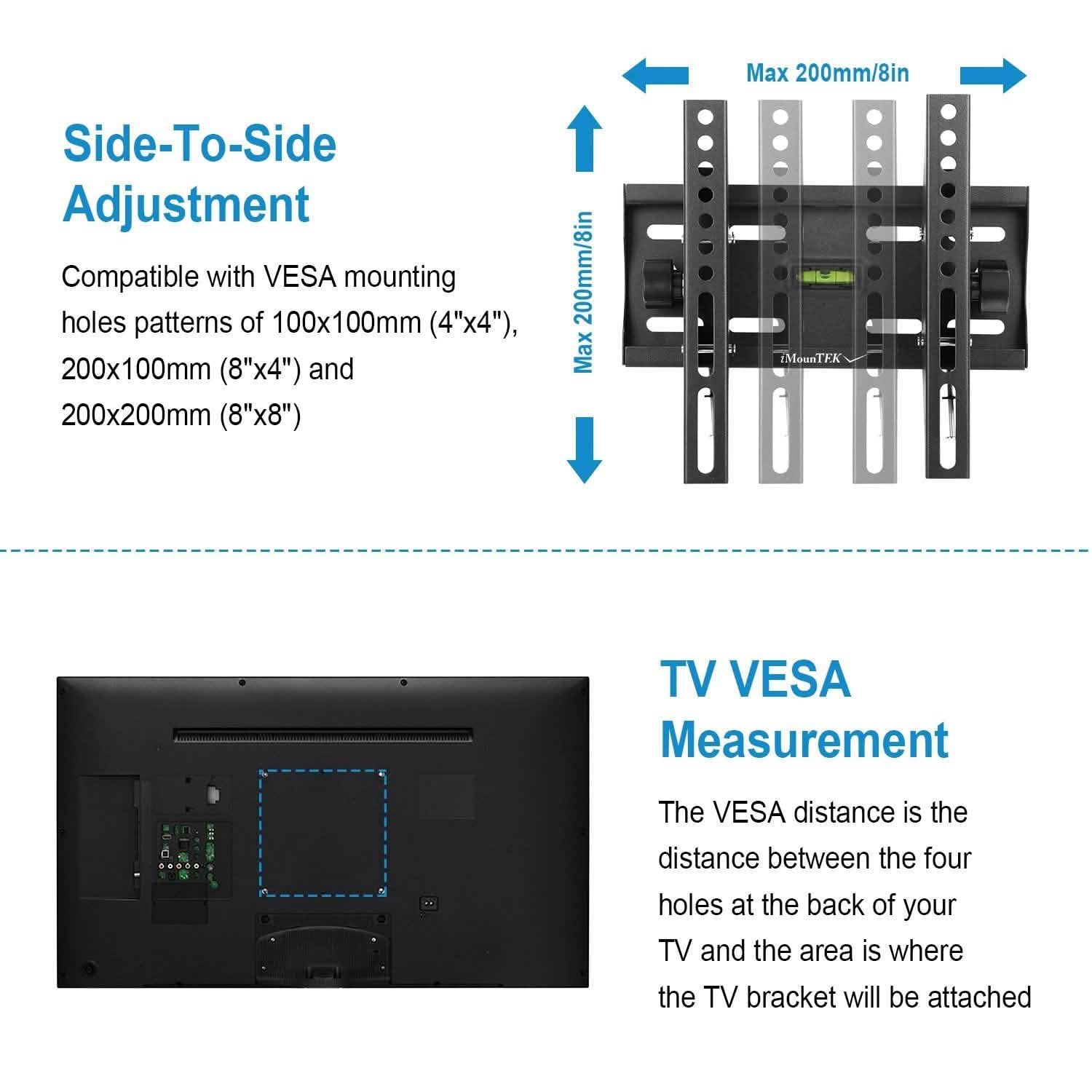 TV Wall Mount Bracket Tilt for 23"-42" LED/LCD/PLASMA Flat TV
