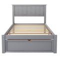 Twin Size Platform Bed with Storage