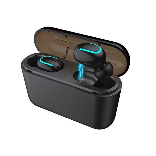 TWS Bluetooth 5.0 Sports Stereo Touch Control In-Ear Earphones with Charging Case