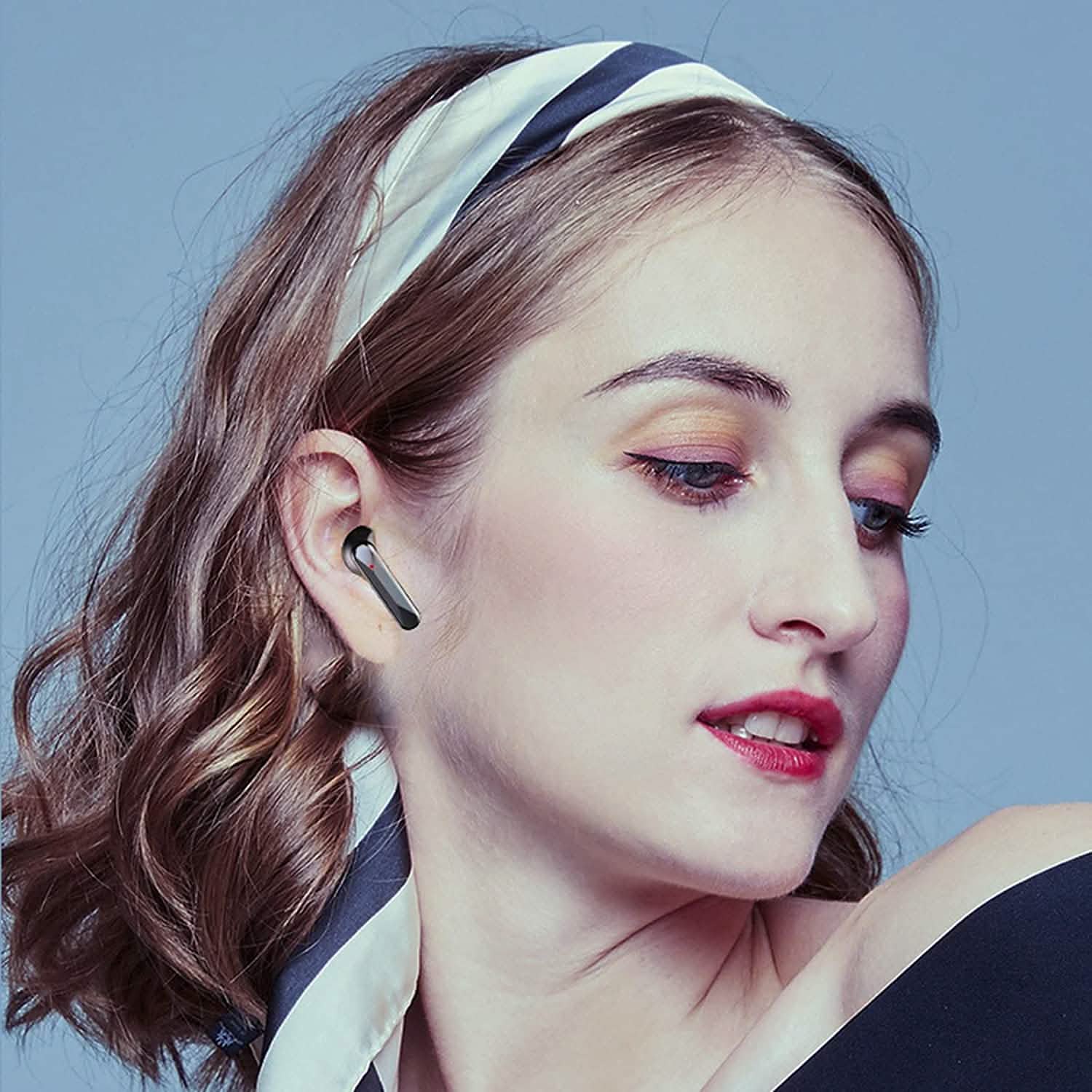 TWS Bluetooth 5.1 Earphones Mirror Screen Display