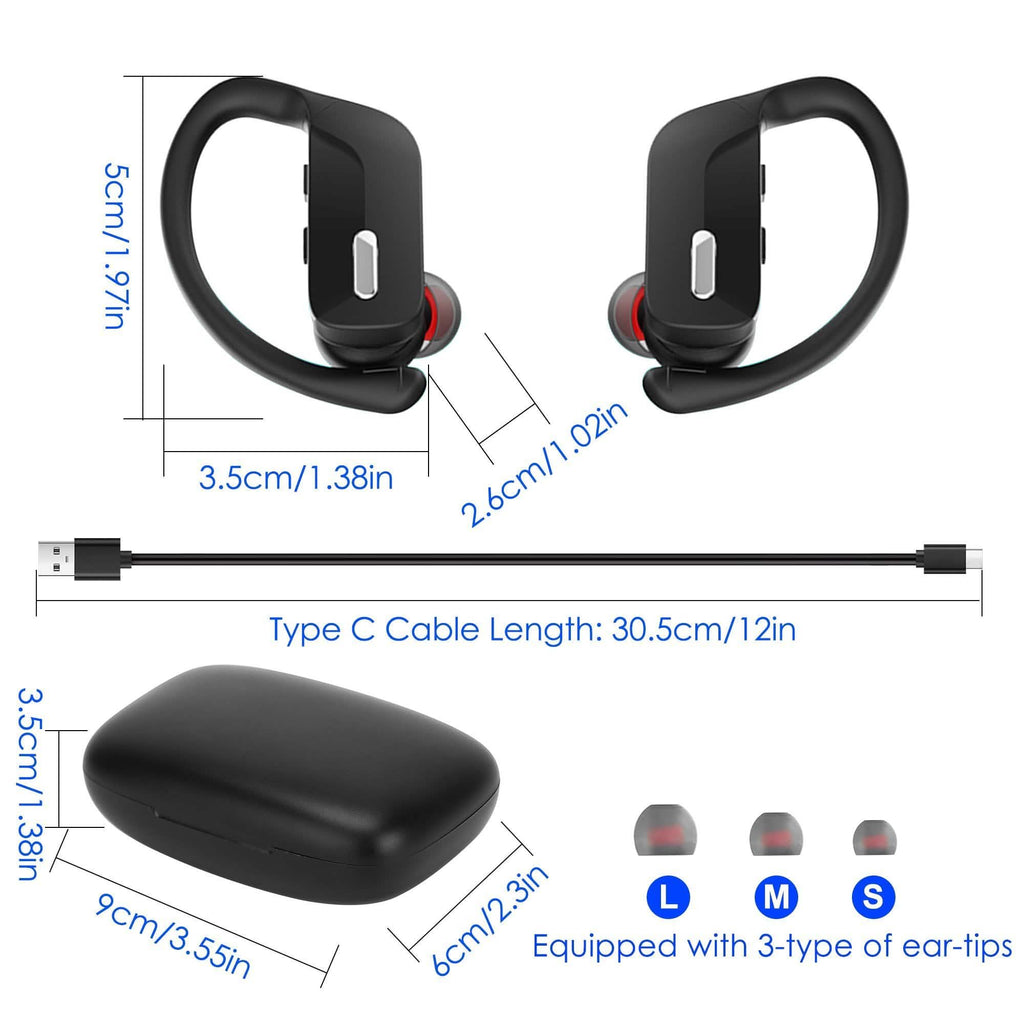 TWS Wireless 5.0 Earbuds In-Ear Stereo Headset