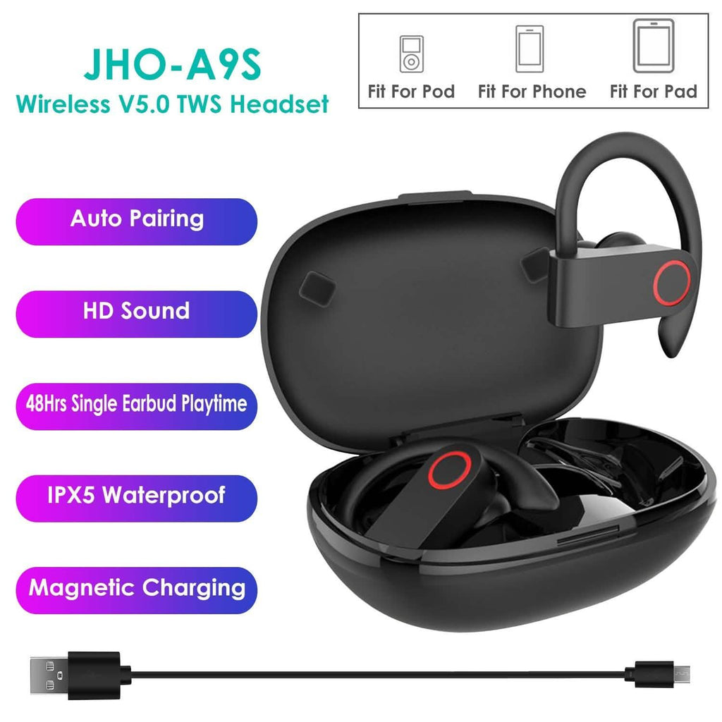 TWS Wireless 5.0 Earbuds IPX5 Waterproof Sports Headset