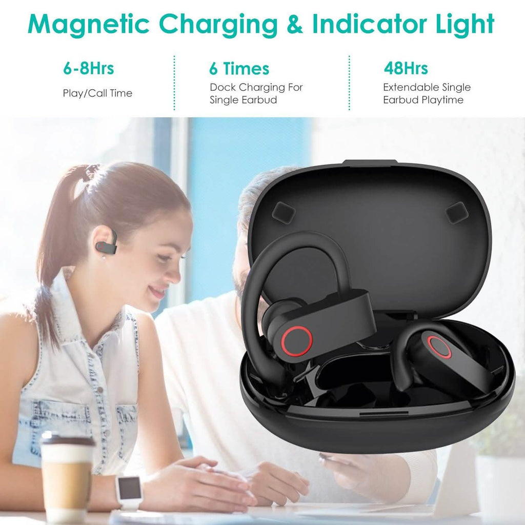 TWS Wireless 5.0 Earbuds IPX5 Waterproof Sports Headset