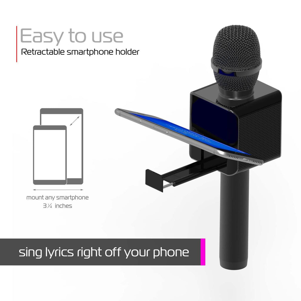 Tzumi Pop Solo Wireless Bluetooth Karaoke Microphone And Speaker